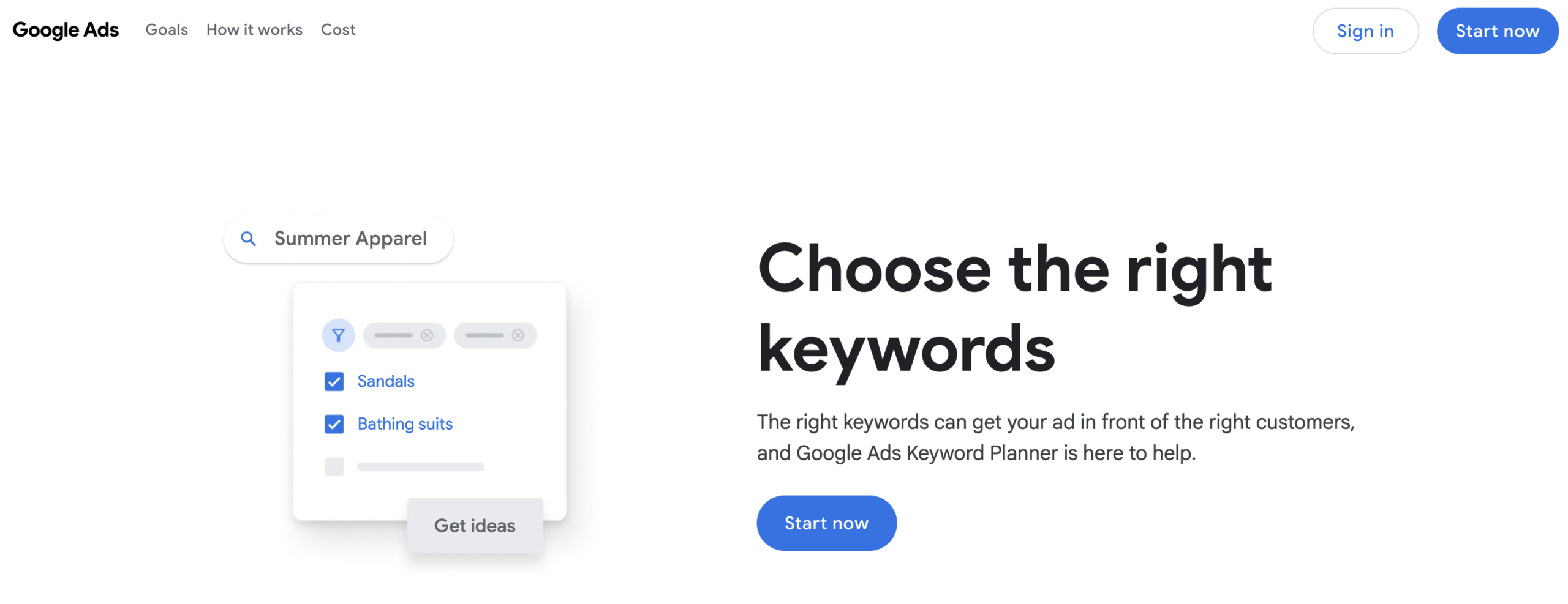 Google Keyword Planner