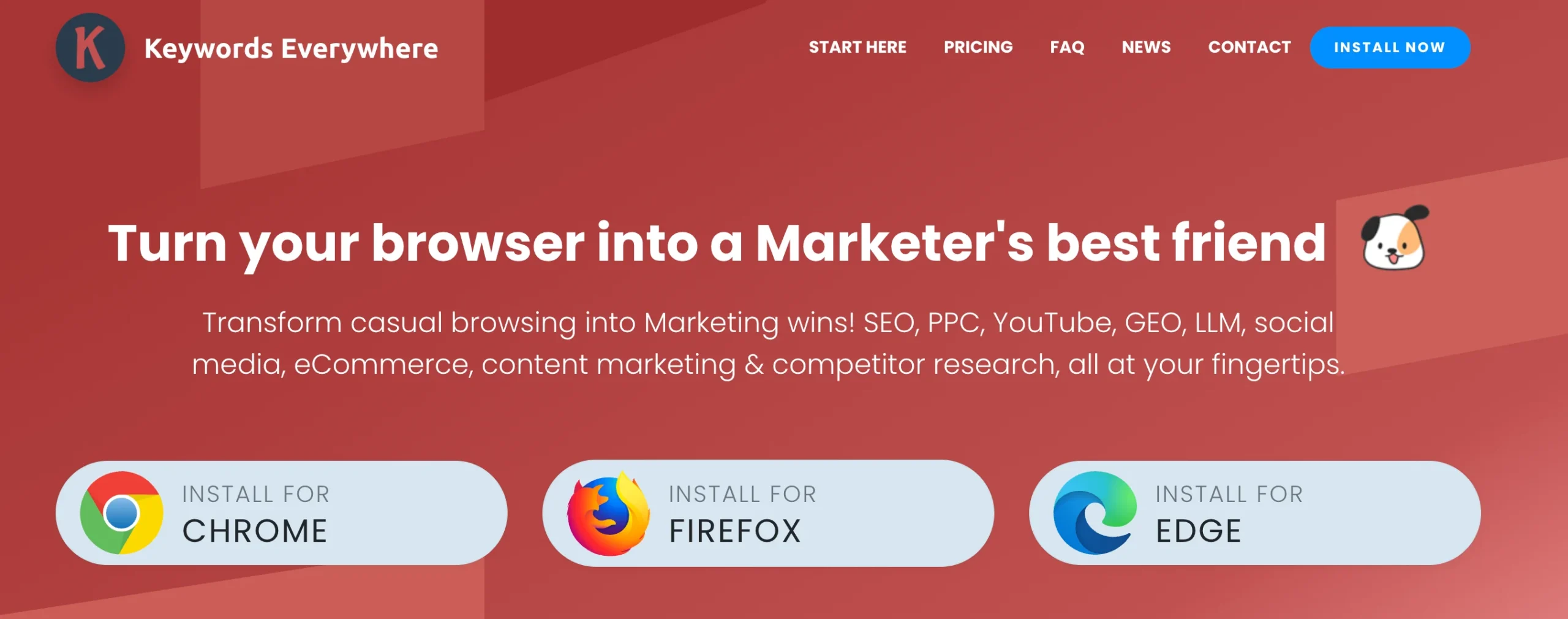 Keywords Everywhere — Best Browser Extension for In-SERP Keyword Data