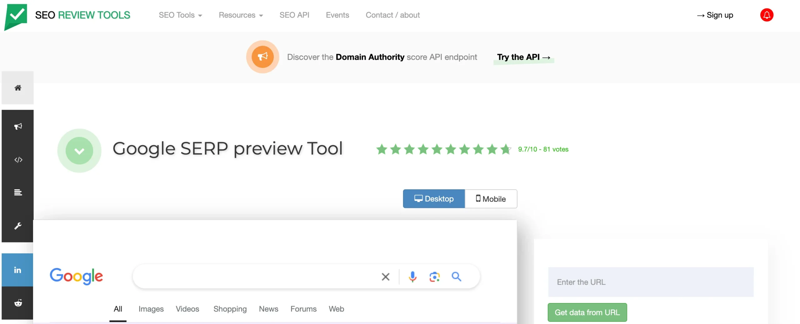 SERP Preview Tool — Best for Optimizing Your Title and Meta Description
