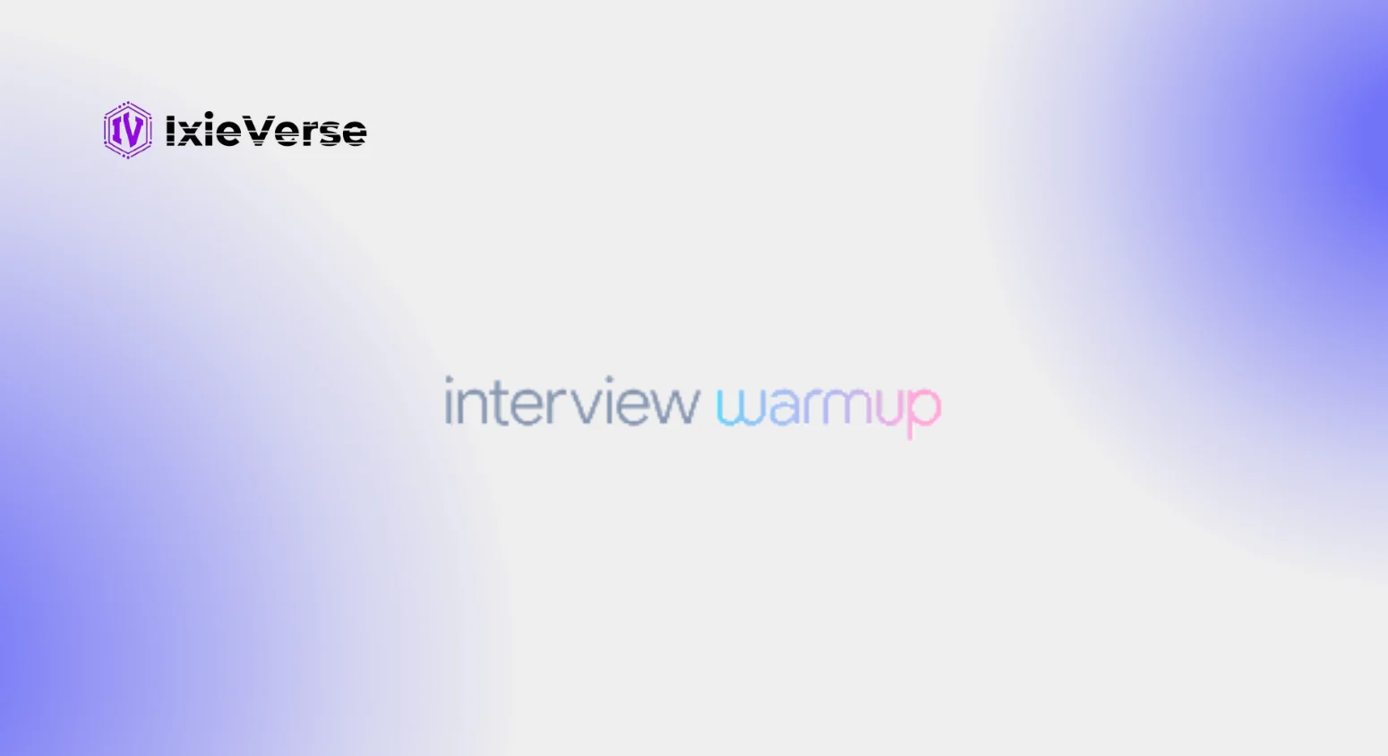 Interview Warmup by Google