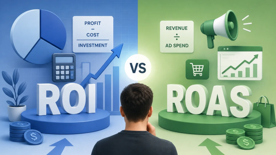 ROI vs ROAS