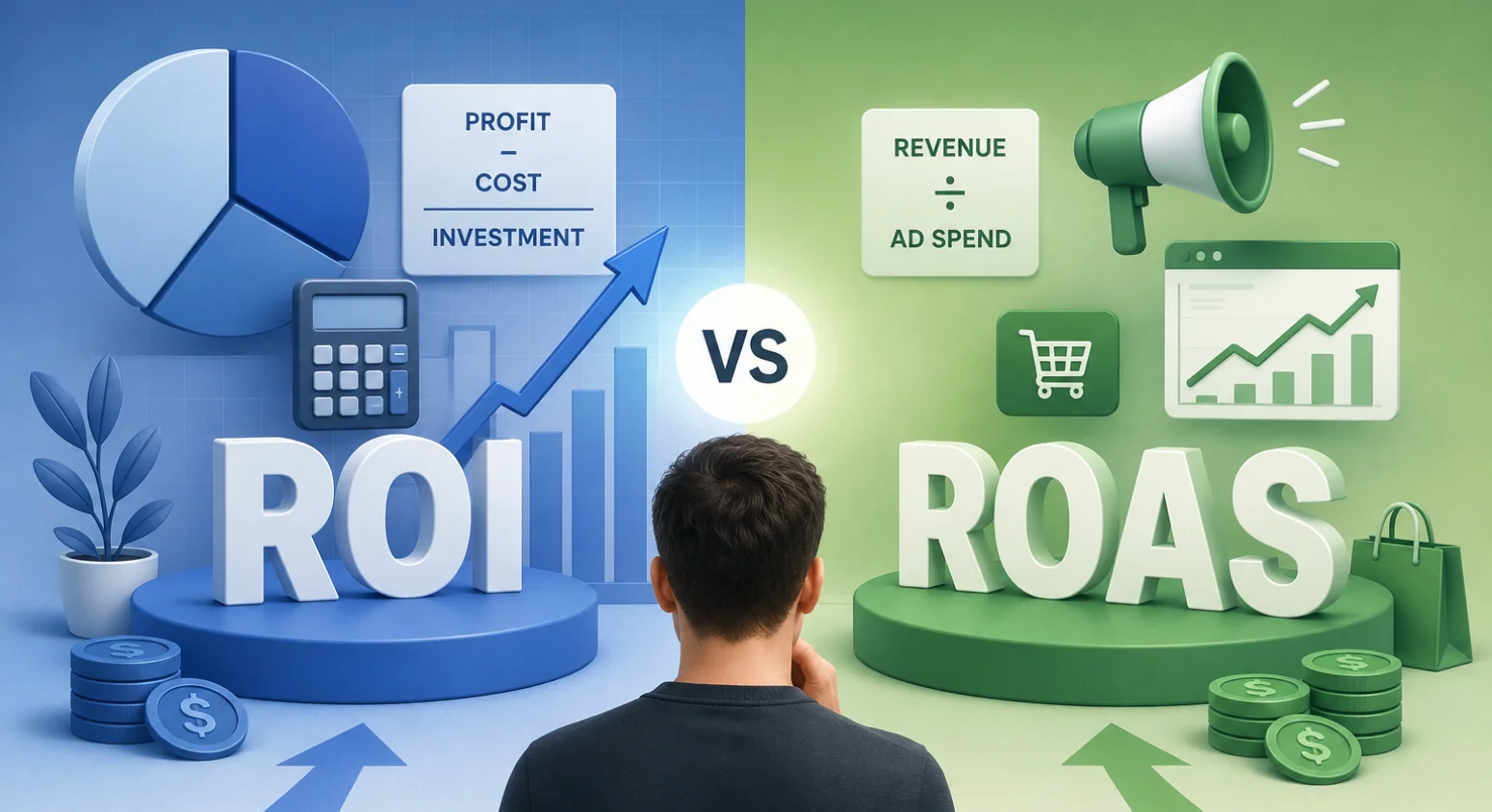 ROI vs ROAS