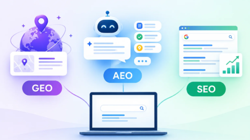 GEO vs AEO vs SEO